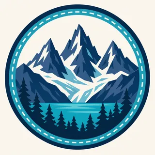 North Cascades National Park badge