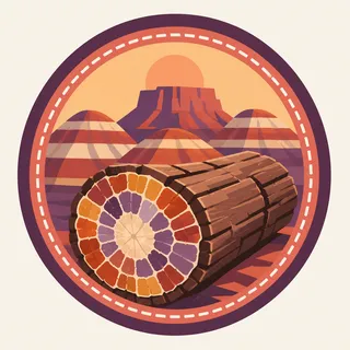 Petrified Forest National Park badge