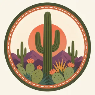 Saguaro National Park badge